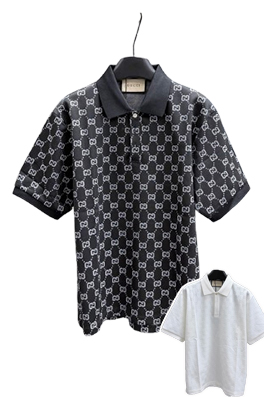 【グッチタイプ】メンズ レディース 半袖ポロシャツ  aat23036