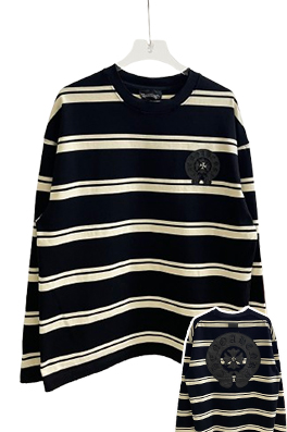【クロムハーツタイプ】メンズ レディース 長袖スウェットTシャツ  aat23049