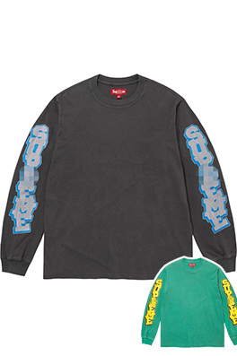 【シュプリームタイプ】メンズ レディース 長袖 Tシャツ  aat23069