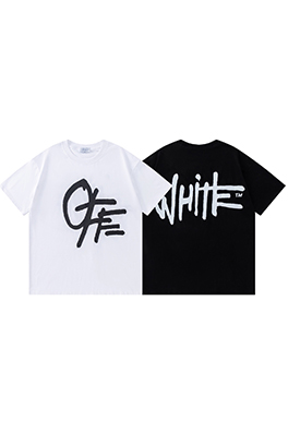 【オフホワイトタイプ】メンズ レディース 半袖Tシャツ  aat23098