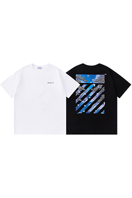 【オフホワイトタイプ】メンズ レディース 半袖Tシャツ  aat23107