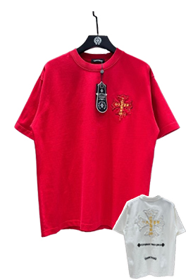 【クロムハーツタイプ】メンズ レディース 半袖Tシャツ aat23121