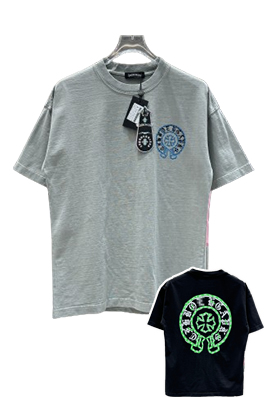 【クロムハーツタイプ】メンズ レディース 半袖Tシャツ aat23127