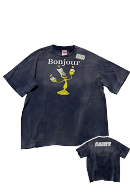 【セント マイケル】×【DISNEY DSN】メンズ レディース 半袖Tシャツ aat23149
