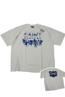 【セント マイケル】×【BABYLON BBLN】メンズ レディース 半袖Tシャツ aat23181