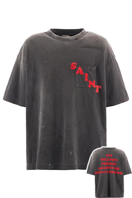 【セント マイケル】メンズ レディース 半袖Tシャツ aat23186