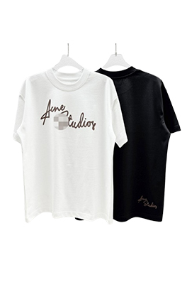 【アクネ ストゥディオ ズ】メンズ レディース 半袖Tシャツ    aat23198