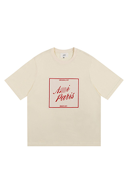 【アミ】メンズ レディース 半袖Tシャツ    aat23201