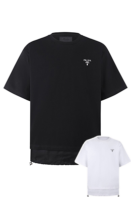 【プラダタイプ】メンズ レディース 半袖Tシャツ    aat23210