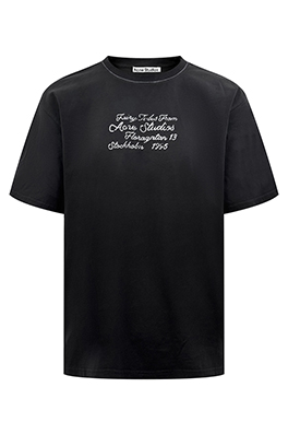 【アクネ ストゥディオ ズ】メンズ レディース 半袖Tシャツ    aat23213