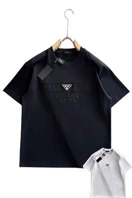 【プラダタイプ】メンズ レディース 半袖Tシャツ    aat23218