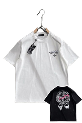 【クロムハーツタイプ】メンズ レディース 半袖Tシャツ    aat23221