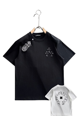 【クロムハーツタイプ】メンズ レディース 半袖Tシャツ    aat23225