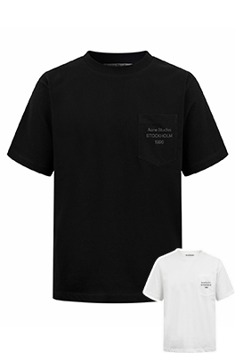 【アクネ ストゥディオ ズ】メンズ レディース 半袖Tシャツ aat23245
