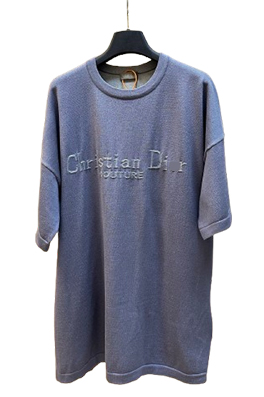 【ディオールタイプ】メンズ レディース　ニット 半袖Tシャツ aat23261
