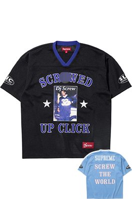 【シュプリームタイプ】×【DJ SCREW】メンズ レディース 半袖Tシャツ aat23280