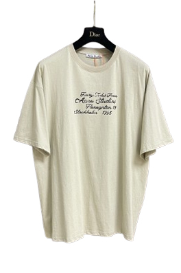 【アクネ ストゥディオ ズ】メンズ レディース 半袖Tシャツ aat23312