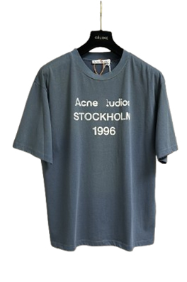 【アクネ ストゥディオ ズ】メンズ レディース 半袖Tシャツ aat23315