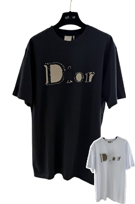 【ディオールタイプ】メンズ レディース 半袖Tシャツ aat23337