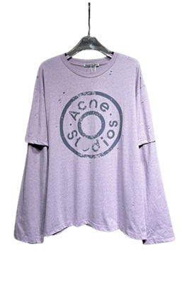 【アクネ ストゥディオ ズ】メンズ レディース 長袖 Tシャツ aat23410