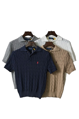 【RALPH LAUREN】レディース　ニット 半袖Tシャツ aat23427
