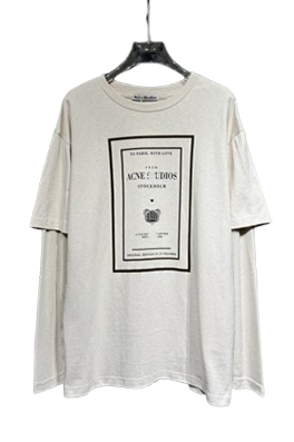 【アクネ ストゥディオ ズ】メンズ レディース 長袖 Tシャツ aat23446