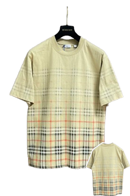 【バーバリータイプ】メンズ レディース 半袖Tシャツ aat23467