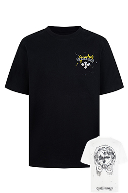【クロムハーツタイプ】メンズ レディース 半袖Tシャツ aat23498