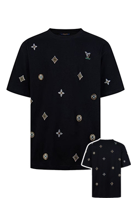 【ヴィトンタイプ】メンズ レディース 半袖Tシャツ aat23508