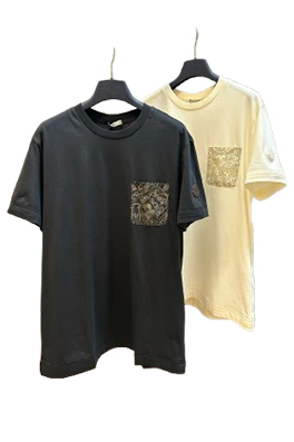 【モンクレールタイプ】メンズ レディース 半袖Tシャツ aat23525