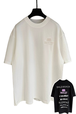 【バレンシアガタイプ】メンズ レディース 半袖Tシャツ aat23579