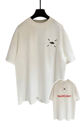 【バレンシアガタイプ】メンズ レディース 半袖Tシャツ aat23585
