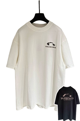 【バレンシアガタイプ】メンズ レディース 半袖Tシャツ aat23586
