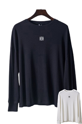 【ロエベタイプ】メンズ レディース 長袖 Tシャツ aat23595