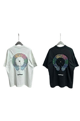 【クロムハーツタイプ】メンズ レディース 半袖Tシャツ aat23624