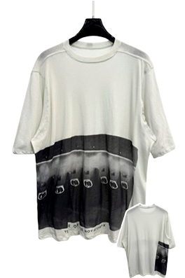 【リックオウエンスタイプ】メンズ レディース 半袖Tシャツ aat23644