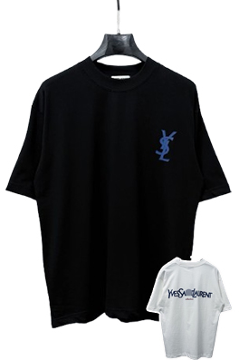 【サンローランタイプ】メンズ レディース 半袖Tシャツ aat23660