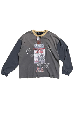 【PALY HOLLYWOOD】メンズ レディース 長袖 Tシャツ aat23669