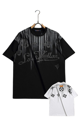 【ヴィトンタイプ】メンズ レディース 半袖Tシャツ aat23683