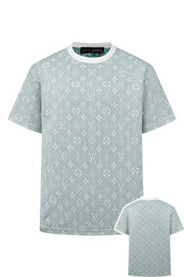 【ヴィトンタイプ】メンズ レディース　ニット 半袖Tシャツ aat23694