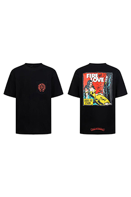 【クロムハーツタイプ】×【DEADIY DOLL】メンズ レディース 半袖Tシャツ aat23701