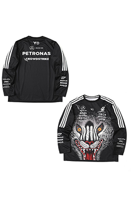 【ワイスリータイプ】×【AMG】メンズ レディース 長袖 Tシャツ aat23716