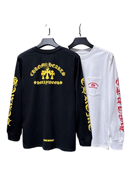【クロムハーツタイプ】メンズ レディース 長袖 Tシャツ aat23732