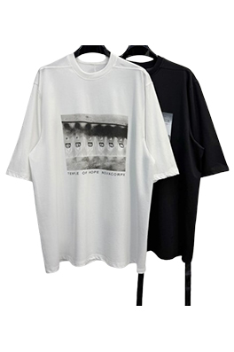 【リックオウエンスタイプ】メンズ レディース 半袖Tシャツ aat23734