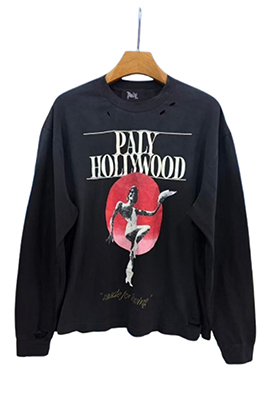 【PALY HOLLYWOOD】メンズ レディース 長袖 Tシャツ aat23755