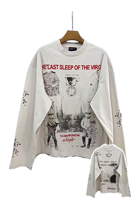 【ENFANTS RICHES DEPRIMES】メンズ レディース 長袖 Tシャツ aat23764