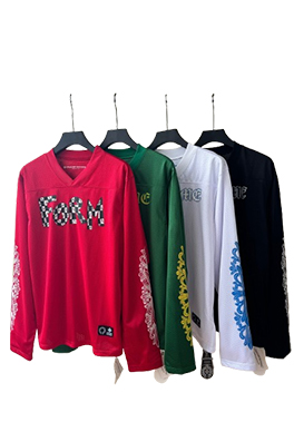 【クロムハーツタイプ】メンズ レディース 長袖 Tシャツ aat23802