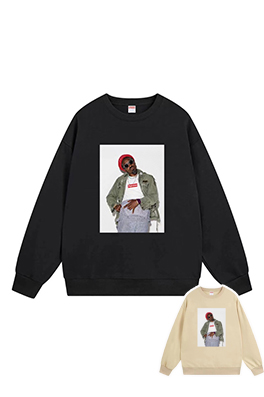 【シュプリームタイプ】メンズ レディース 長袖スウェットTシャツ aat23807
