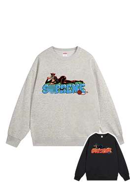 【シュプリームタイプ】メンズ レディース 長袖スウェットTシャツ aat23810