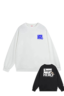 【シュプリームタイプ】メンズ レディース 長袖スウェットTシャツ aat23813